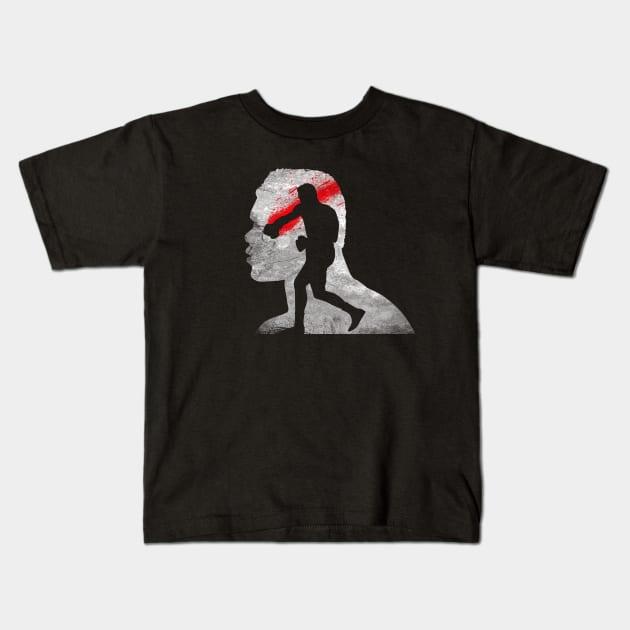 Boxer face Kids T-Shirt by Bomdesignz